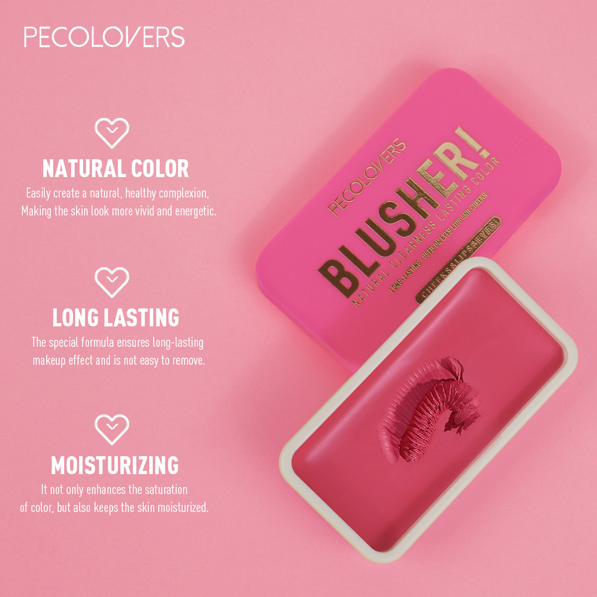 Push-pull Blush Face Coloring  - J Beauty Makeup review and price