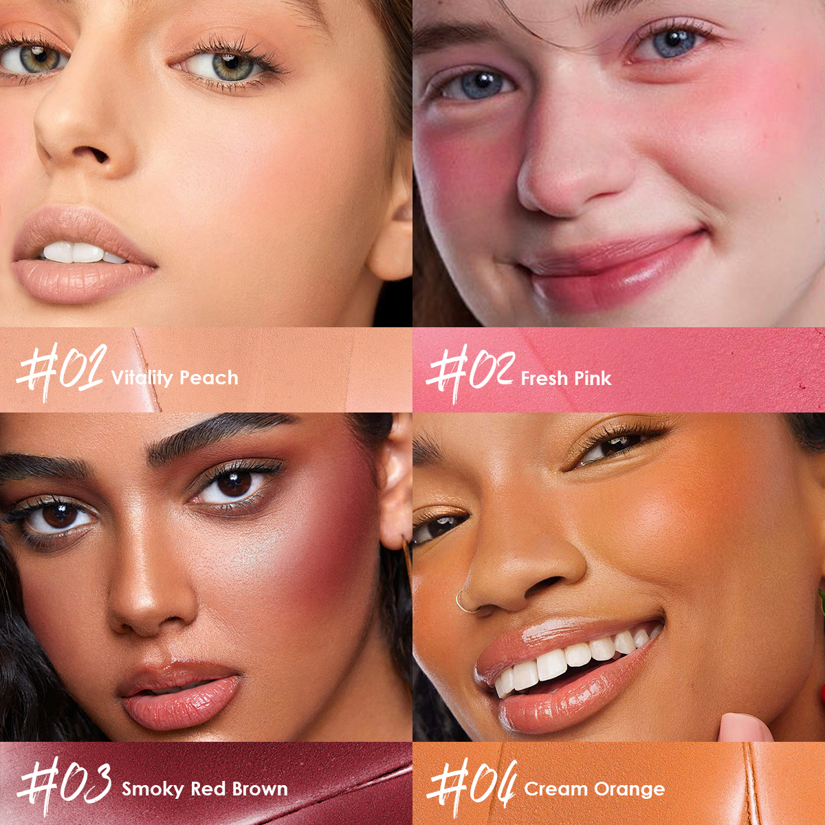 Push-pull Blush Face Coloring  - J Beauty Makeup review and price