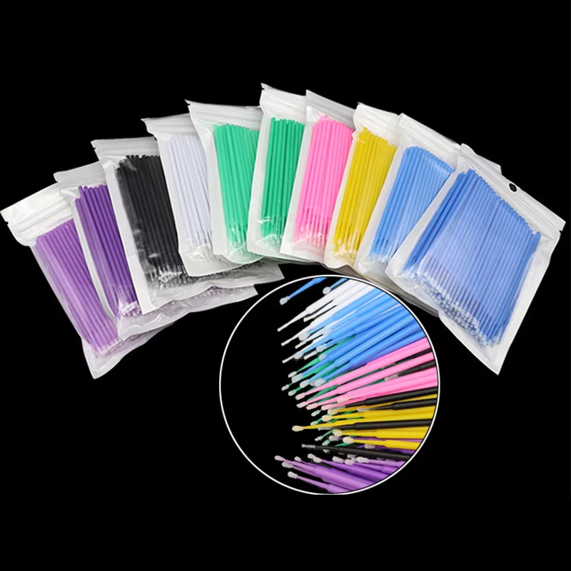 100Pcs Eyelash Cleaning Brush  - Beauty Makeup Remover review and price