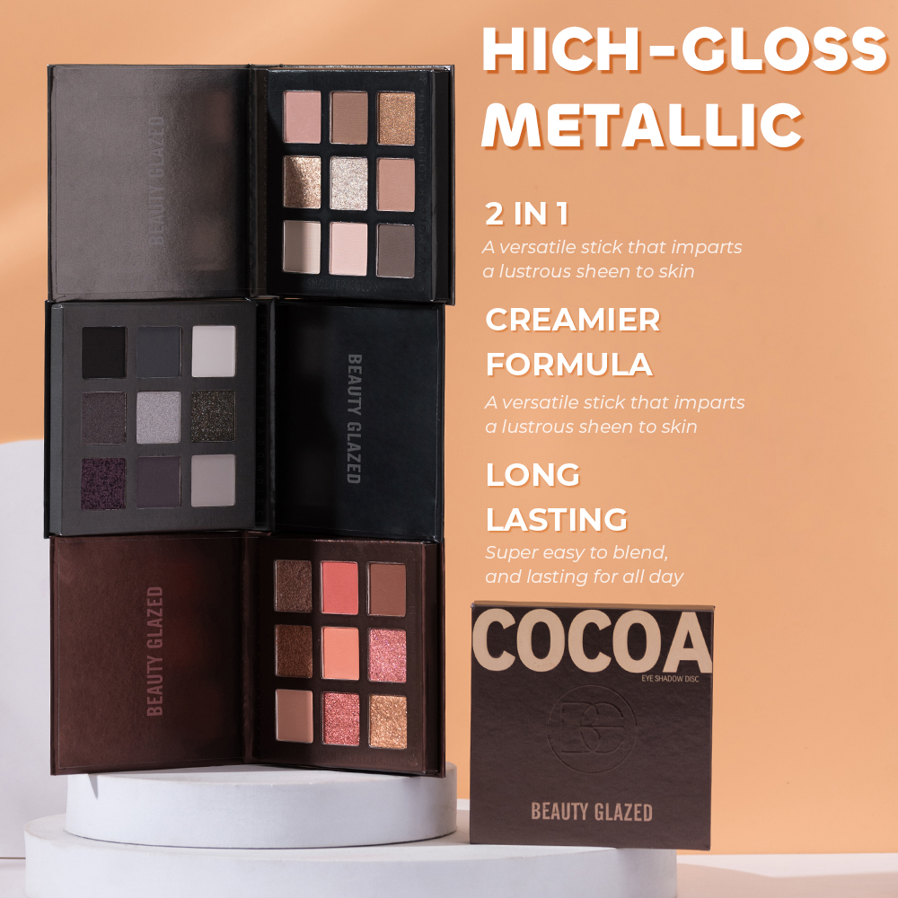 Beauty Glazed 9 Colors Eye Sha - Beauty Makeup Eyeshadow Palette review and price