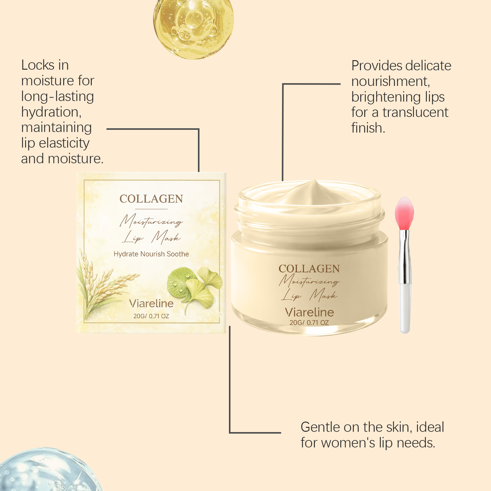 Lip Nourishing Cream Kits with - Lip Gloss Plumping review and price