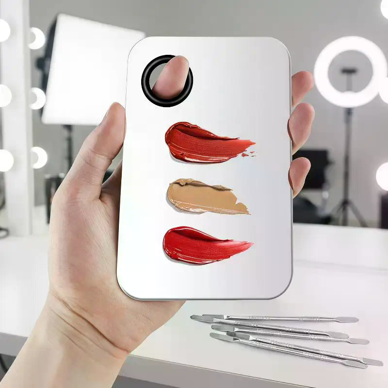 Stainless Steel Makeup Mixing  - Beauty Makeup Palette review and price
