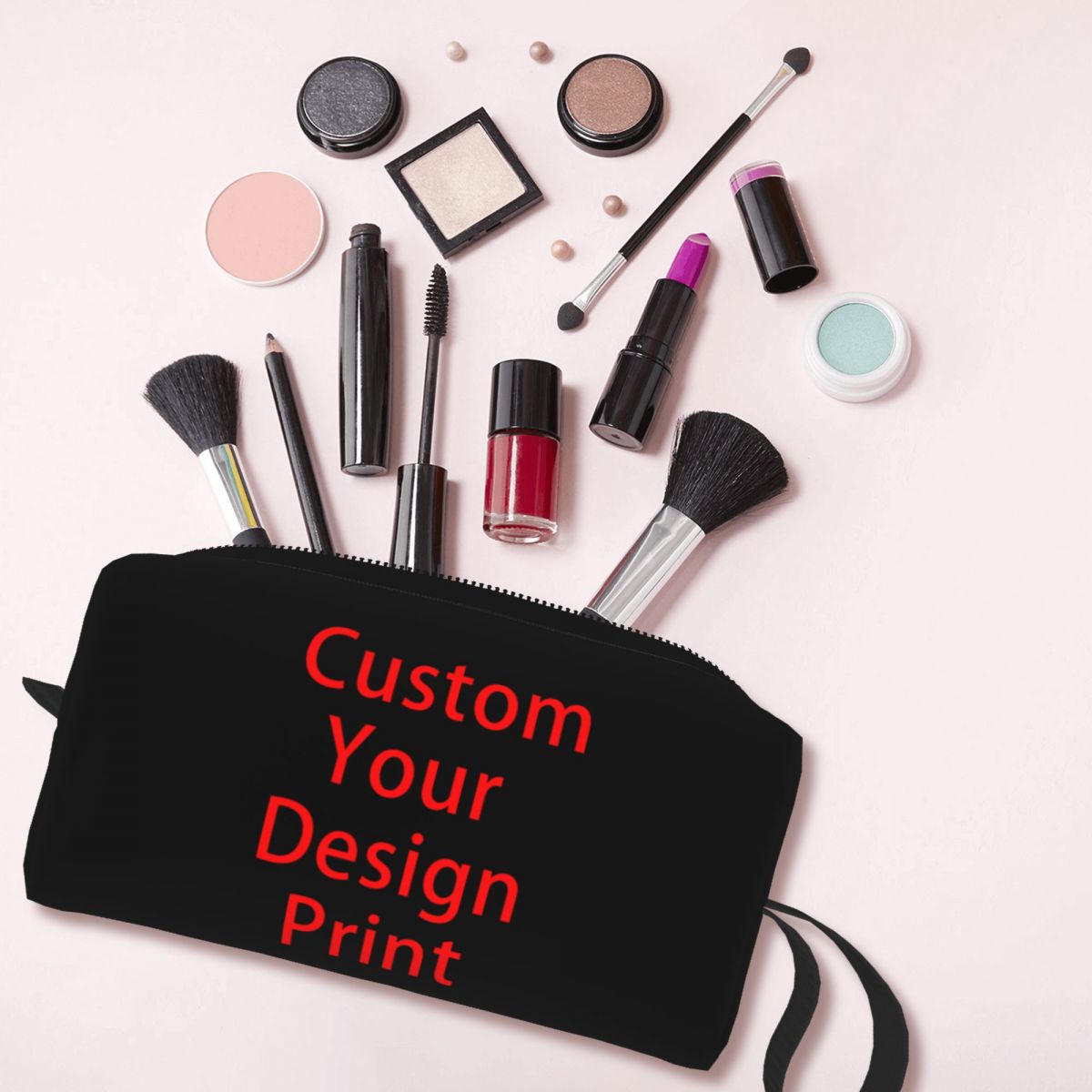 Custom Your Design Toiletry Ba - Beauty Makeup Logo Design review and price