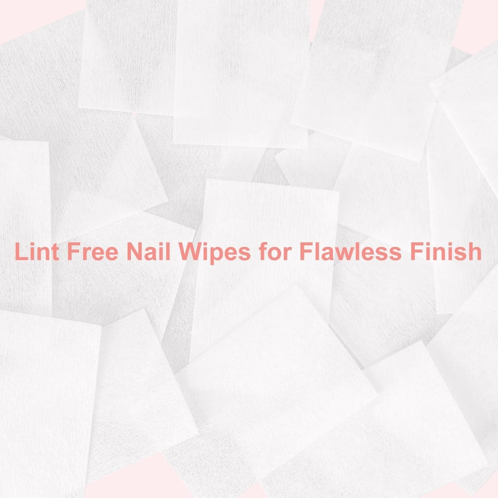 Lint Free Nail Wipes - 270 Pcs - Gel Nail Polish review and price