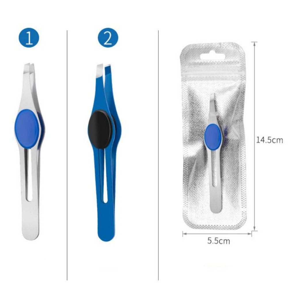 Stainless Steel Eyebrow Tweeze - Beauty Makeup Remover review and price