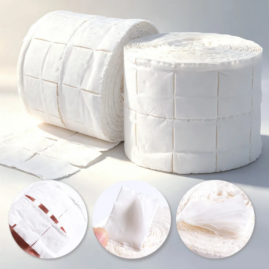 300/500Pcs Roll Lint Free Cott - Gel Nail Polish review and price