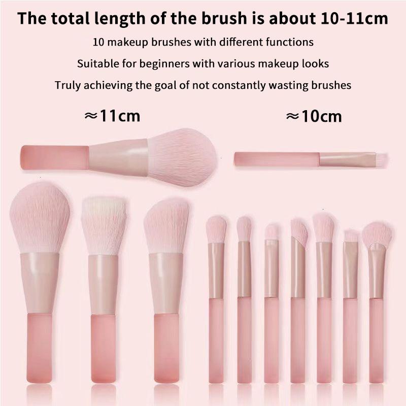 10Pcs Synthetic Makeup Brushes - Beauty Makeup Events review and price