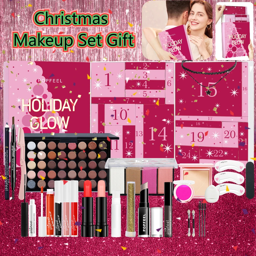 Christmas Countdown Makeup Set - Beauty Makeup Advent Calendar review and price