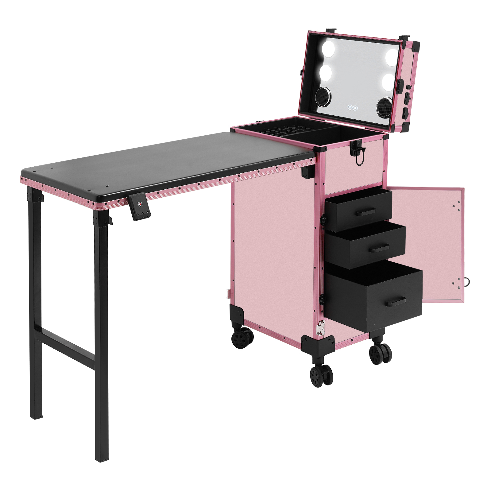 3-Tier Foldable Makeup Trolley - Makeup And Beauty review and price