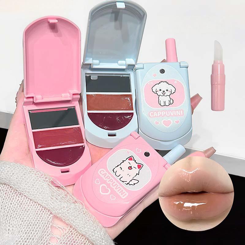 Dual-Color Moisturizing Solid  - Lip Gloss Plumping review and price