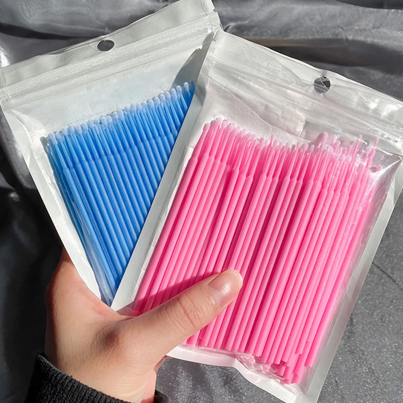 100Pcs Eyelash Cleaning Brush  - Beauty Makeup Remover review and price
