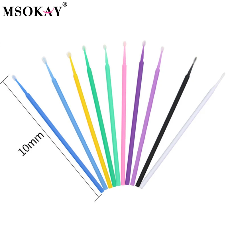 100Pcs Eyelash Cleaning Brush  - Beauty Makeup Remover review and price