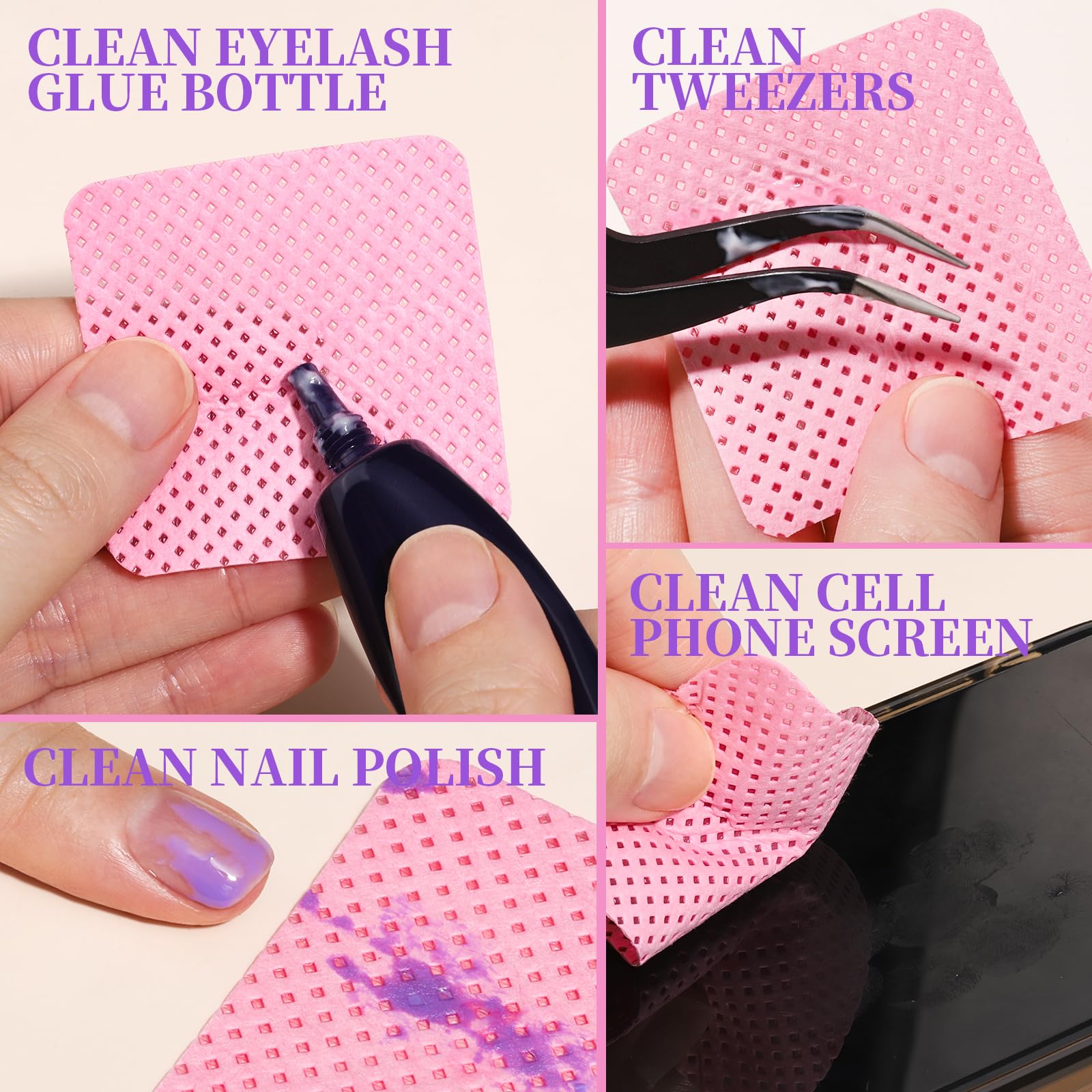 200Pcs Lint Free Nail Cleaning - Gel Nail Polish review and price