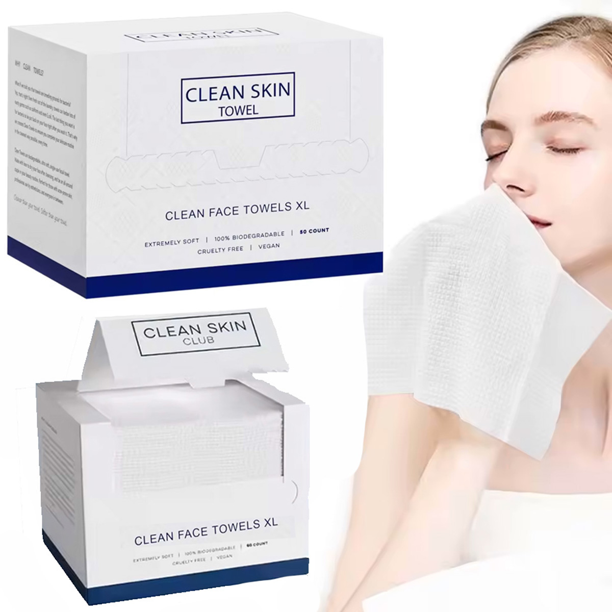 50Pcs/Box Disposable Face Towe - Beauty Makeup Remover review and price