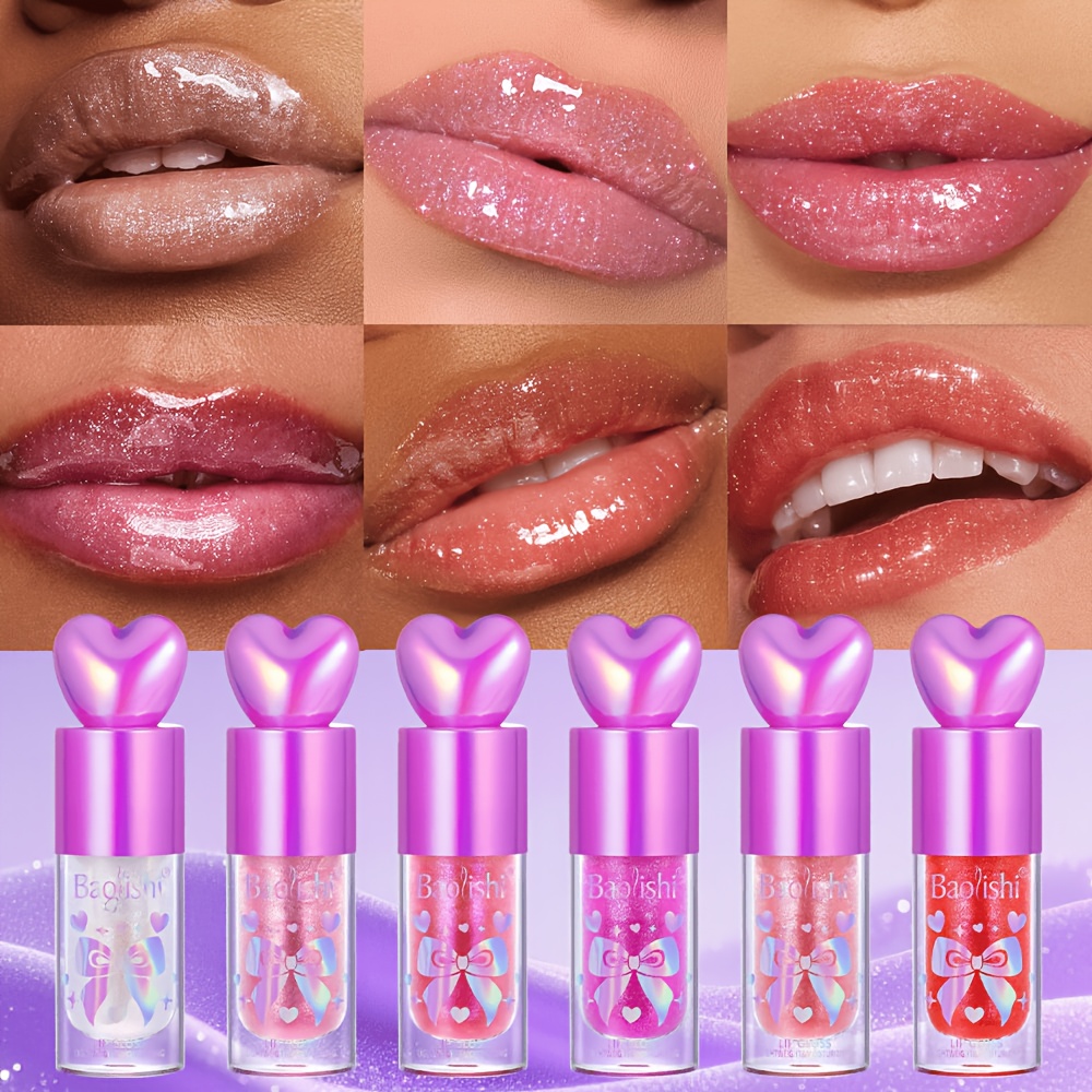 Heart Shape Lip Gloss Glitter  - Lip Gloss Plumping review and price
