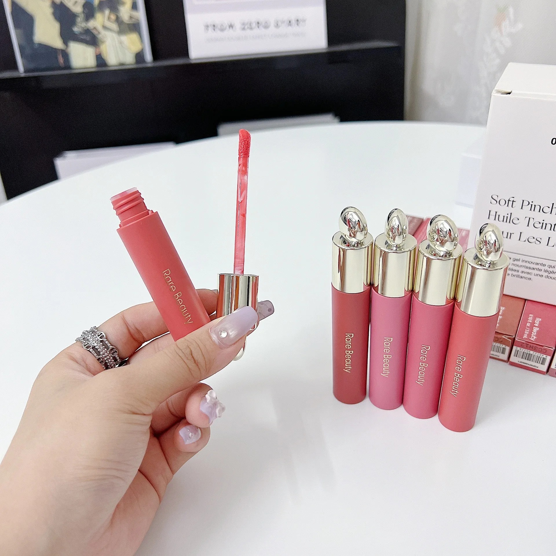 Rare Beauty Soft Pinch Tinted  - Lip Gloss Plumping review and price