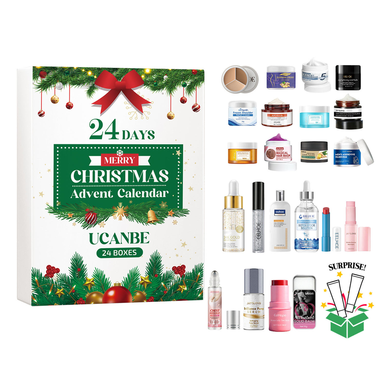 Christmas Beauty Advents Calen - Beauty Makeup Advent Calendar review and price