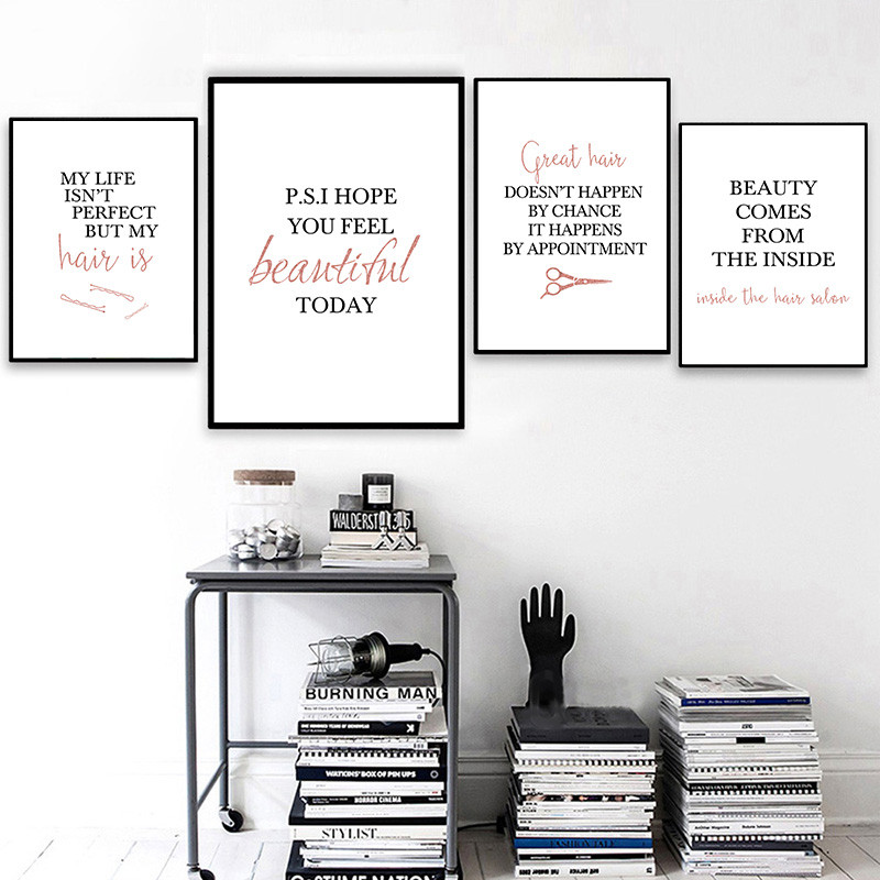 barbershop quote art posters h - Beauty And Makeup Quotes review and price