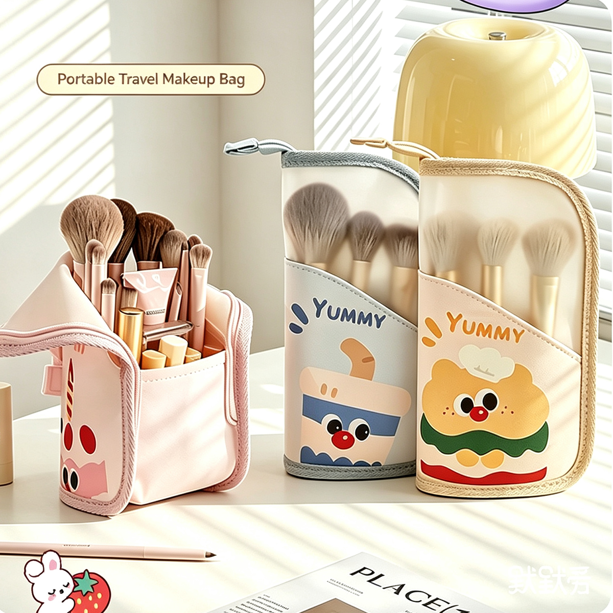 1Pcs Cosmetic Bag Travel Stand - Makeup And Beauty review and price