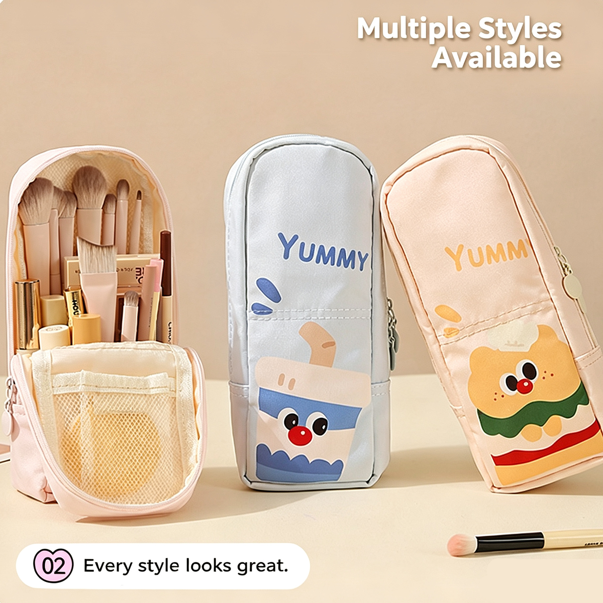 1Pcs Cosmetic Bag Travel Stand - Makeup And Beauty review and price