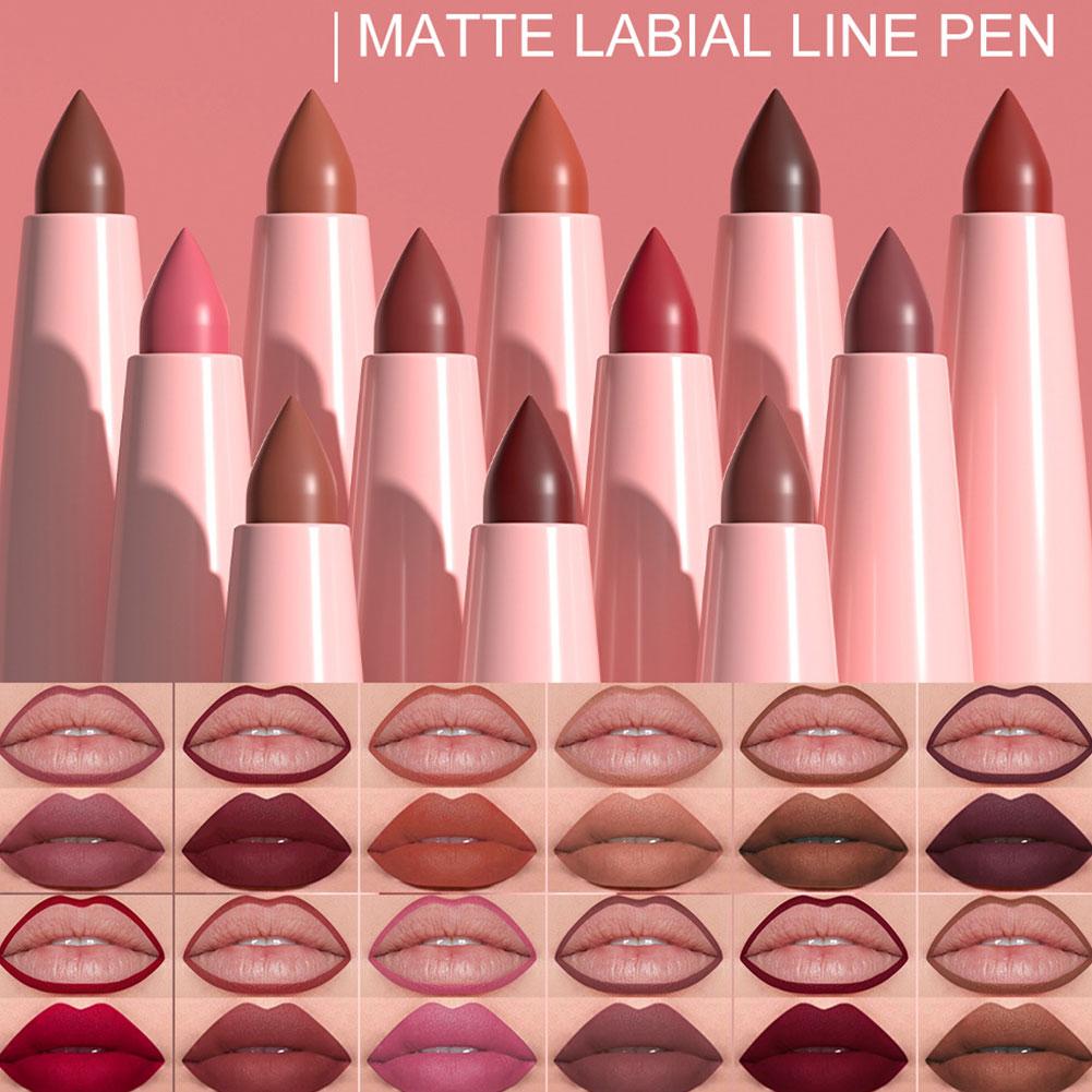 6 Color Lip Liner Pen Set ,Wat - Beauty Linasi Makeup review and price