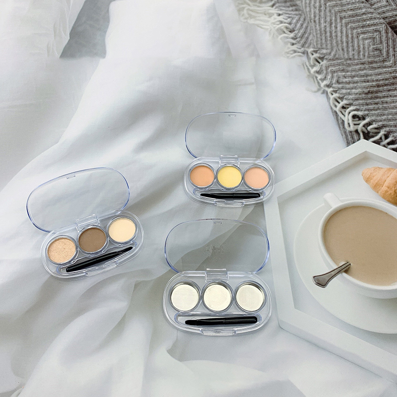 3 In1 Makeup Aluminum Palette  - Beauty Makeup Eyeshadow Palette review and price