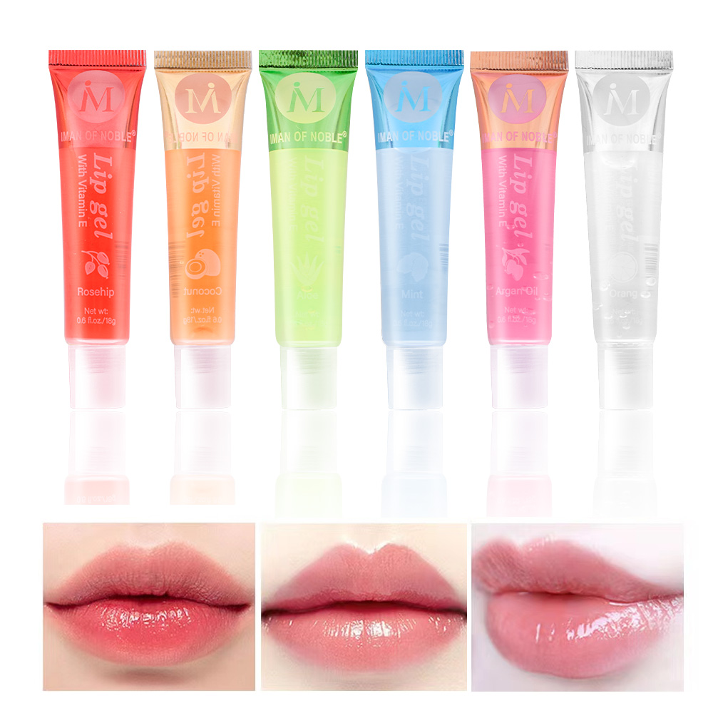 6Pcs Fruity Flavor Watery Glos - Lip Gloss Plumping review and price
