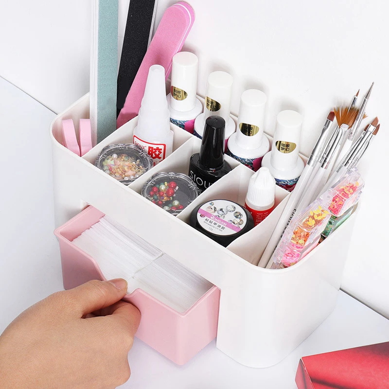Nail Art Organizer Desktop Dra - Beauty Makeup Salon review and price