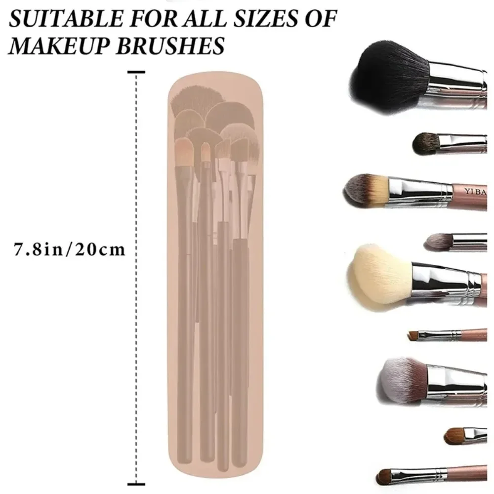 Travel Makeup Brush Holder Sil - Beauty Makeup Artist review and price