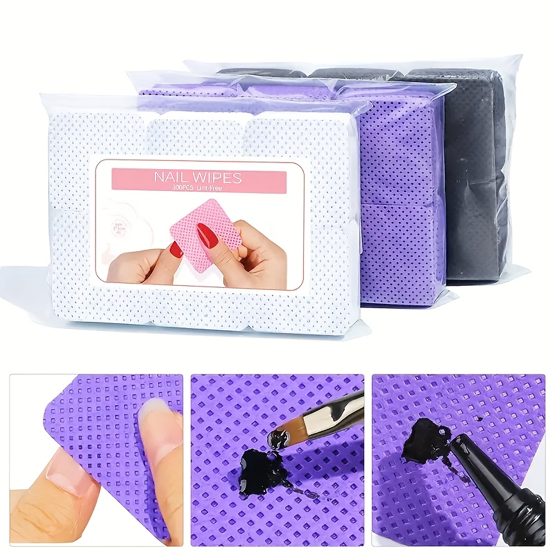 600pcs/2bag Hairless Nail Poli - Beauty Makeup Remover review and price