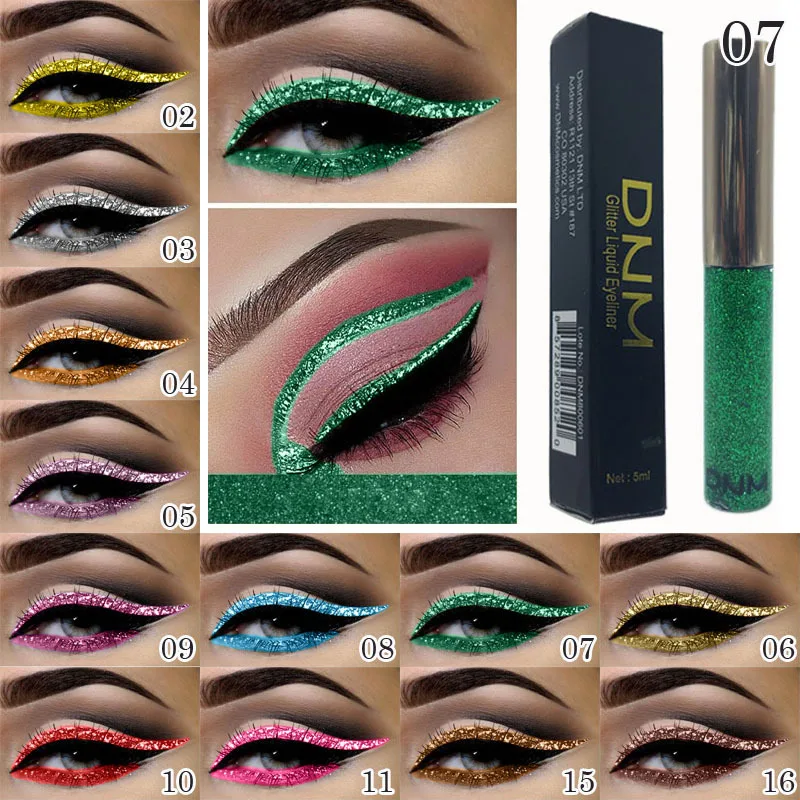 16 Colors Diamond Liquid Eyeli - Beauty Linasi Makeup review and price