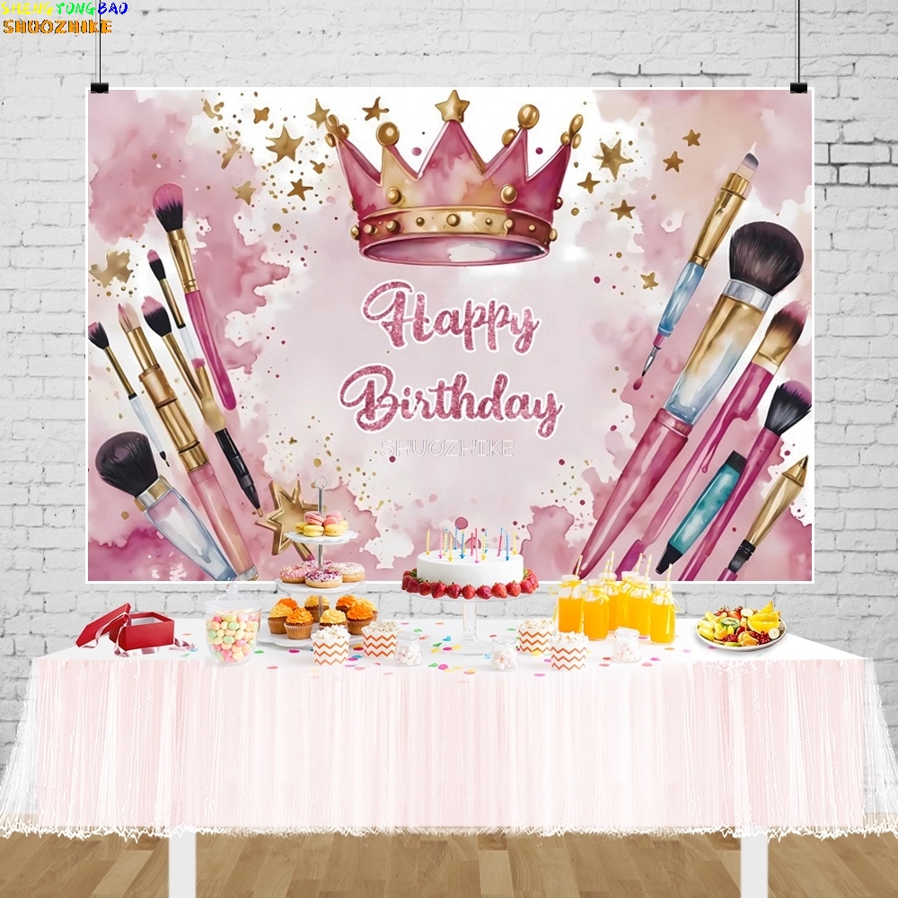 Happy Birthday Pink Beauty Mak - Beauty Makeup Girl Photo review and price